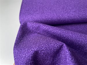 Patchwork stof - brighton, med yndigt motiv i violet